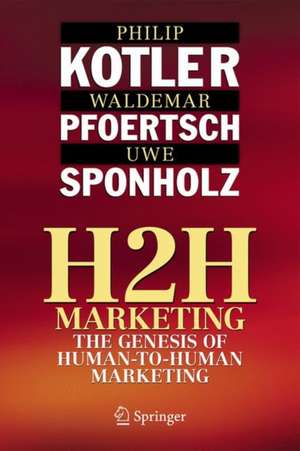 H2H Marketing: The Genesis of Human-to-Human Marketing de Philip Kotler