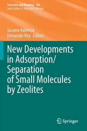 New Developments in Adsorption/Separation of Small Molecules by Zeolites de Susana Valencia