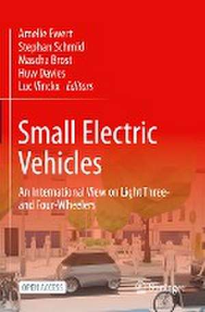 Small Electric Vehicles: An International View on Light Three- and Four-Wheelers de Amelie Ewert