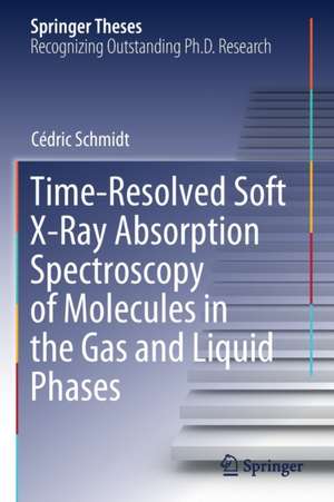 Time-Resolved Soft X-Ray Absorption Spectroscopy of Molecules in the Gas and Liquid Phases de Cédric Schmidt