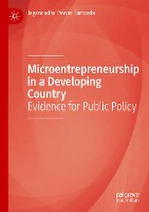 Microentrepreneurship in a Developing Country: Evidence for Public Policy de Jagannadha Pawan Tamvada