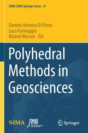 Polyhedral Methods in Geosciences de Daniele Antonio Di Pietro