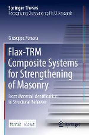 Flax-TRM Composite Systems for Strengthening of Masonry: From Material Identification to Structural Behavior de Giuseppe Ferrara