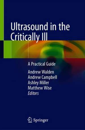 Ultrasound in the Critically Ill: A Practical Guide de Andrew Walden