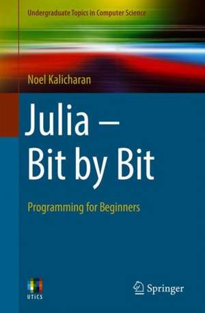 Julia - Bit by Bit: Programming for Beginners de Noel Kalicharan