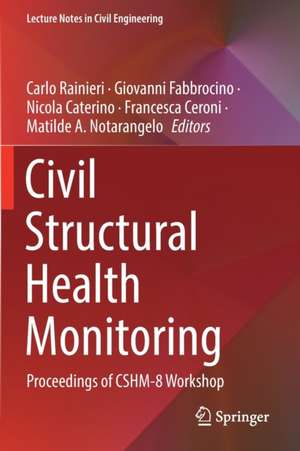 Civil Structural Health Monitoring: Proceedings of CSHM-8 Workshop de Carlo Rainieri