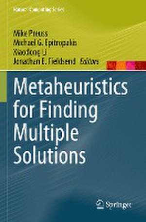 Metaheuristics for Finding Multiple Solutions de Mike Preuss