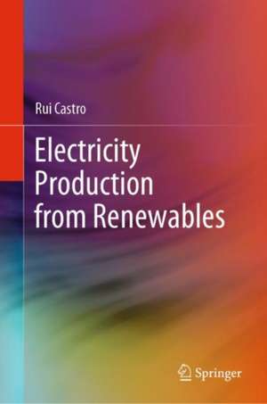 Electricity Production from Renewables de Rui Castro