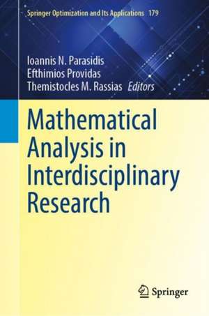 Mathematical Analysis in Interdisciplinary Research de Ioannis N. Parasidis