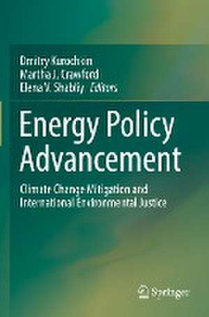 Energy Policy Advancement: Climate Change Mitigation and International Environmental Justice de Dmitry Kurochkin