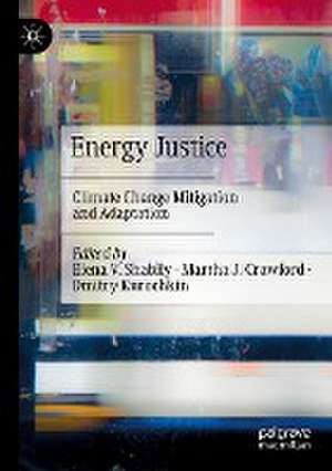 Energy Justice: Climate Change Mitigation and Adaptation de Elena V. Shabliy