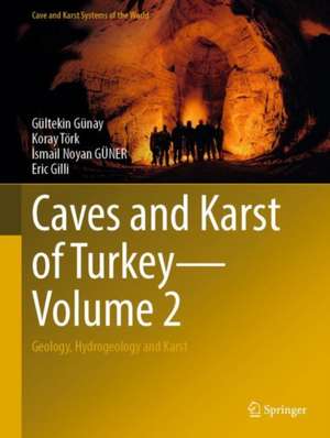 Caves and Karst of Turkey - Volume 2: Geology, Hydrogeology and Karst de Gültekin Günay