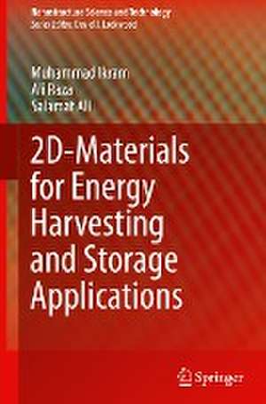 2D-Materials for Energy Harvesting and Storage Applications de Muhammad Ikram