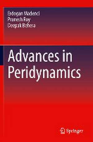 Advances in Peridynamics de Erdogan Madenci