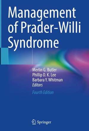 Management of Prader-Willi Syndrome de Merlin G. Butler