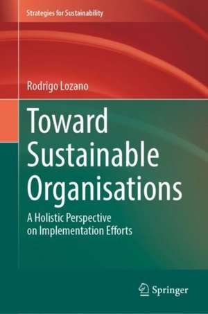 Toward Sustainable Organisations: A Holistic Perspective on Implementation Efforts de Rodrigo Lozano