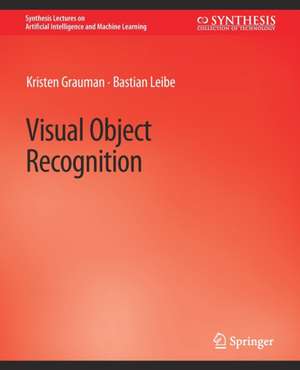 Visual Object Recognition de Kristen Grauman