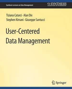 User-Centered Data Management de Tiziana Catarci