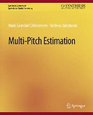 Multi-Pitch Estimation de Mads Christensen