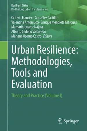 Urban Resilience: Methodologies, Tools and Evaluation: Theory and Practice de Octavio Francisco González Castillo