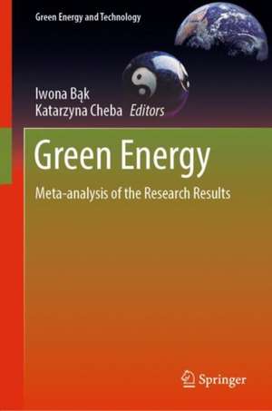 Green Energy: Meta-analysis of the Research Results de Iwona Bąk