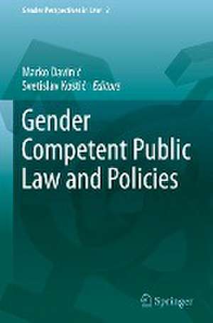 Gender Competent Public Law and Policies de Marko Davinić