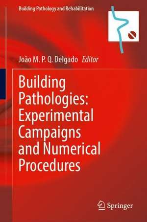 Building Pathologies: Experimental Campaigns and Numerical Procedures de J. M. P. Q. Delgado