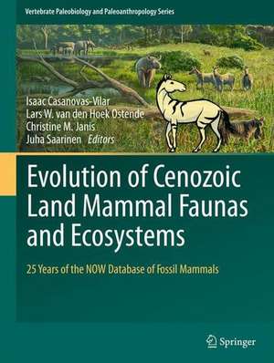 Evolution of Cenozoic Land Mammal Faunas and Ecosystems: 25 Years of the NOW Database of Fossil Mammals de Isaac Casanovas-Vilar