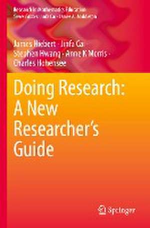 Doing Research: A New Researcher’s Guide de James Hiebert