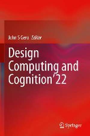 Design Computing and Cognition’22 de John S. Gero