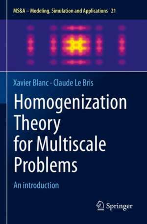Homogenization Theory for Multiscale Problems: An introduction de Xavier Blanc