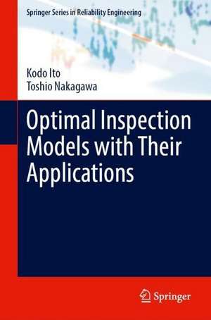 Optimal Inspection Models with Their Applications de Kodo Ito