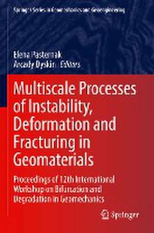 Multiscale Processes of Instability, Deformation and Fracturing in Geomaterials: Proceedings of 12th International Workshop on Bifurcation and Degradation in Geomechanics de Elena Pasternak