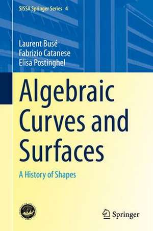 Algebraic Curves and Surfaces: A History of Shapes de Laurent Busé