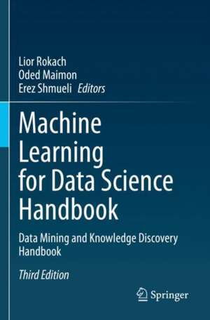 Machine Learning for Data Science Handbook