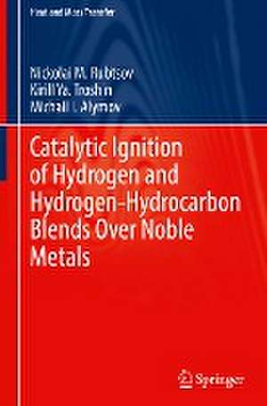 Catalytic Ignition of Hydrogen and Hydrogen-Hydrocarbon Blends Over Noble Metals de Nickolai M. Rubtsov