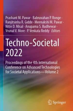 Techno-Societal 2022 de Prashant M. Pawar