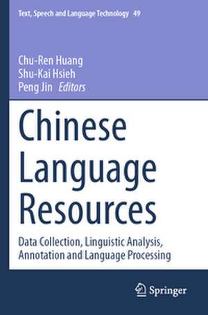 Chinese Language Resources de Chu-Ren Huang