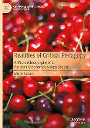 Realities of Critical Pedagogy: A Microethnography of a Parisian Autonomous High School de Mehdi Galiere