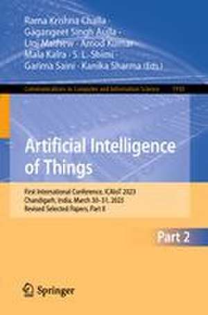 Artificial Intelligence of Things de Rama Krishna Challa