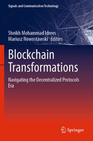 Blockchain Transformations de Sheikh Mohammad Idrees