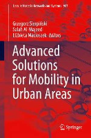 Advanced Solutions for Mobility in Urban Areas de Grzegorz Sierpiński