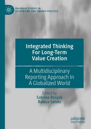 Integrated Thinking For Long-Term Value Creation de Sabrina Roszak
