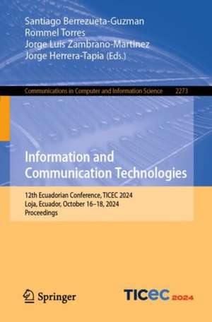 Information and Communication Technologies de Santiago Berrezueta-Guzman