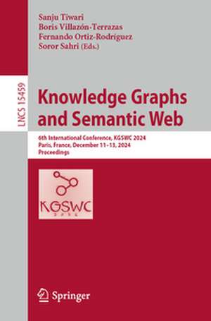 Knowledge Graphs and Semantic Web de Sanju Tiwari