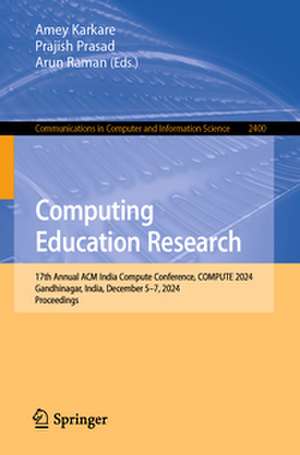 Computing Education Research de Amey Karkare