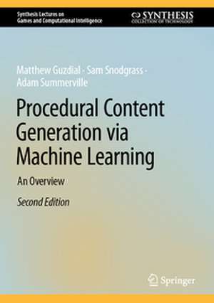 Procedural Content Generation via Machine Learning de Matthew Guzdial