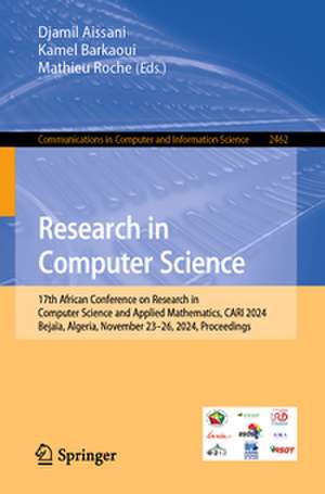 Research in Computer Science de Djamil Aissani