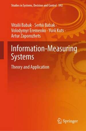 Information-Measuring Systems de Vitalii Babak
