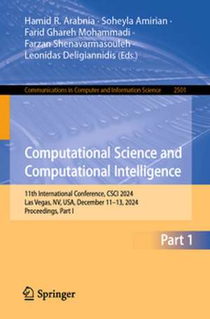 Computational Science and Computational Intelligence de Hamid R. Arabnia